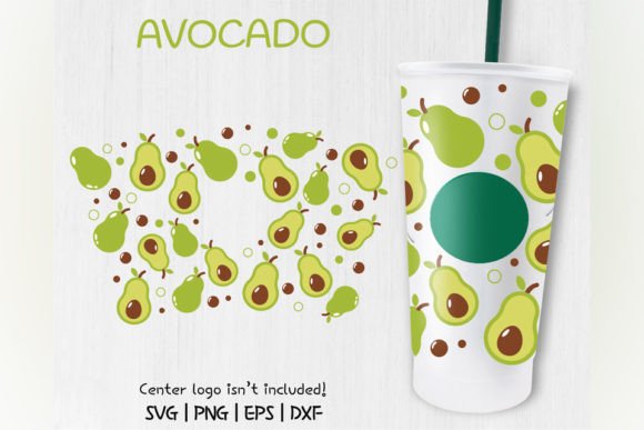 Avocado, Venti Cold Cup 24 Oz: Graphics and Crafts for Real Projects