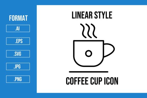 Coffee Cup Icons for Graphics and Icons
