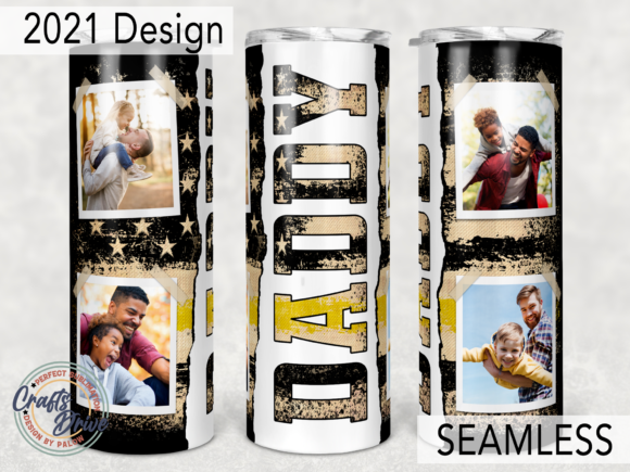 Daddy, Father S Day Tumbler 20 Oz Skinny Graphics