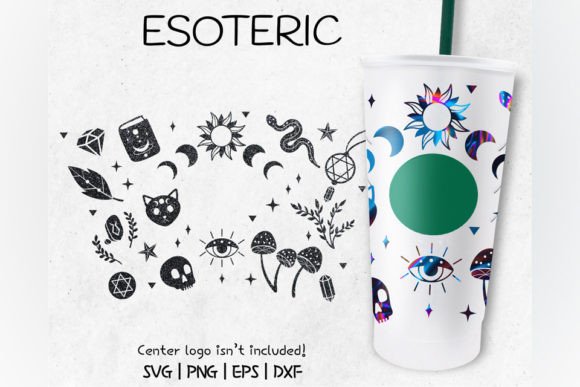 Esoteric Magic, Venti Cold Cup 24 Oz. Graphics & Crafts