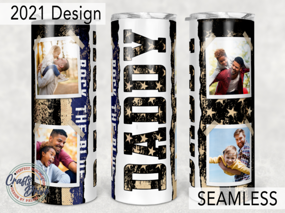 Father’s Day Tumbler 20 Oz Skinny Graphics