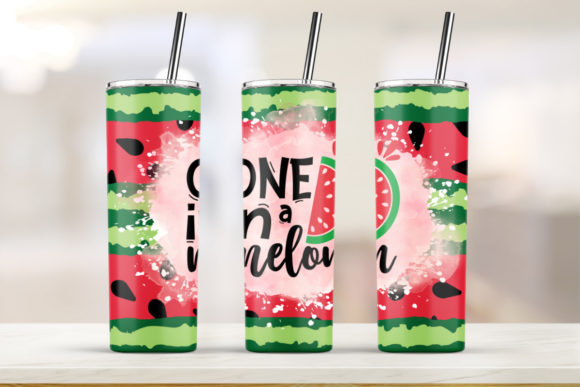 One in a Melon Tumbler 20oz Skinny Graphics