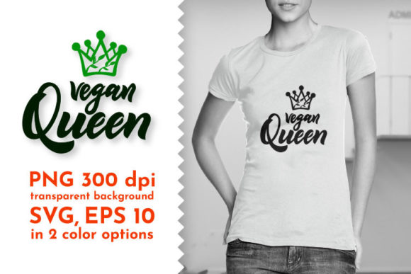 Vegan Svg Quotes: Graphic Design Asset for Print Templates